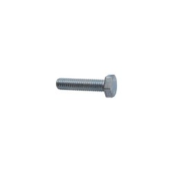 Boulon à tête hexagonal M6x1x25 sans écrou - galvanisée