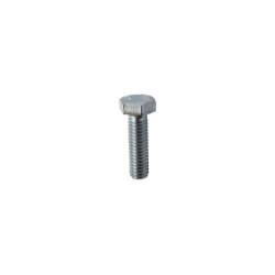 Boulon à tête hexagonal M6x1x20 sans écrou - galvanisée