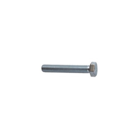 Boulon à tête hexagonal M5x0,8x30 sans écrou - galvanisée