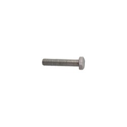 Boulon à tête hexagonal M5x0,8x25 sans écrou - galvanisée