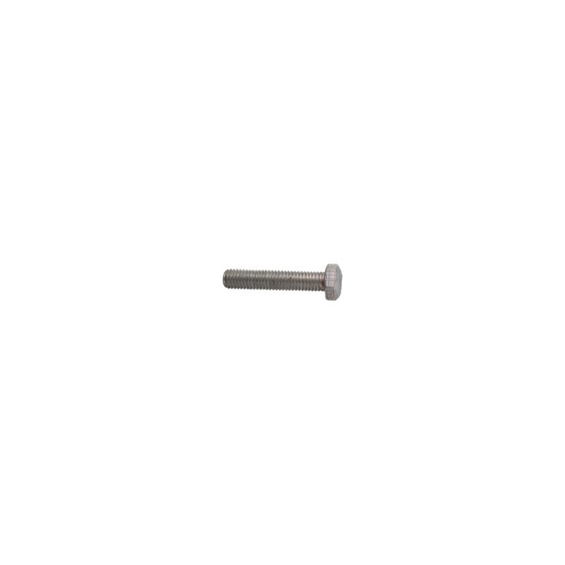 Boulon à tête hexagonal M5x0,8x25 sans écrou - galvanisée