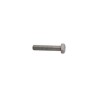 Boulon à tête hexagonal M5x0,8x25 sans écrou - galvanisée