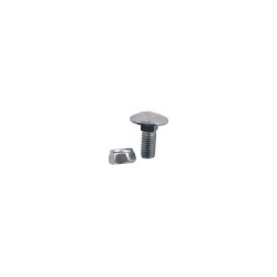 Boulon à tête bombée M8x1,25x20 avec écrou à freinage interne