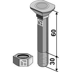 Boulon Donax M12 x 1,75