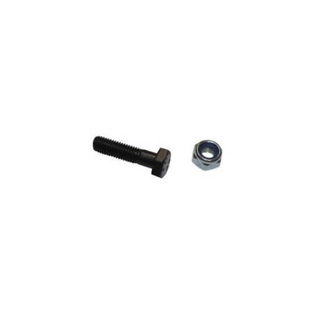 Boulon à tête hexagonale M10x1,5x40 avec écrou à freinage interne - Dragone - 19202654