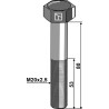 Boulon à tête hexagonale M20x2,5x80 sans écrou