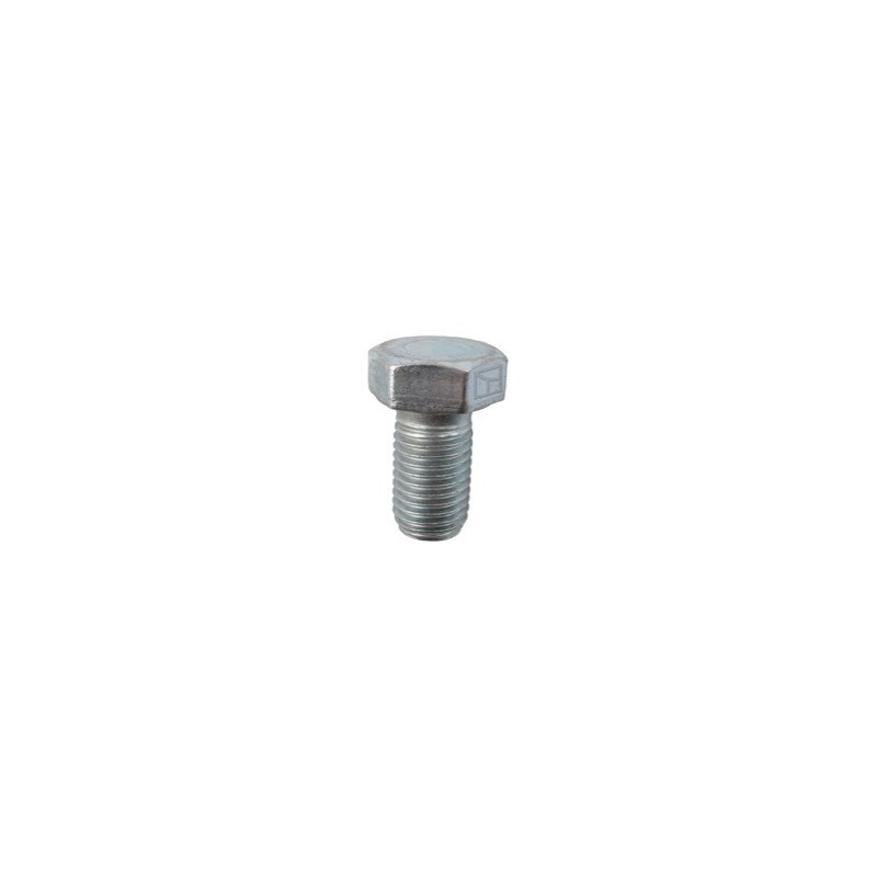 Boulon à tête hexagonal M20x2,5x35 sans écrou - galvanisée