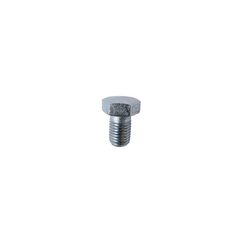Boulon à tête hexagonal M20x2,5x30 sans écrou - galvanisée