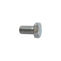 Boulon à tête hexagonal M14x2x25 sans écrou - galvanisée