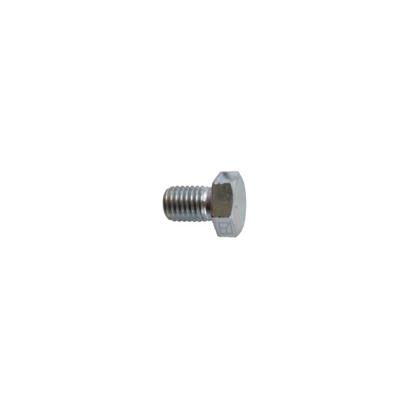 Boulon à tête hexagonal M14x2x20 sans écrou - galvanisée