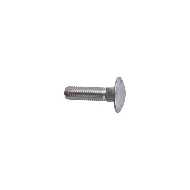Boulon à tête bombée M12x1,75x45 - galvanisé