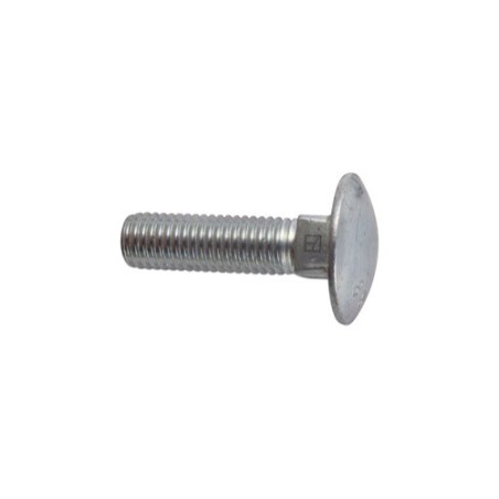Boulon à tête bombée M12x1,75x45 - galvanisé