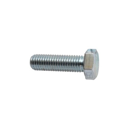 Boulon à tête hexagonal M12x1,75x40 sans écrou - galvanisée