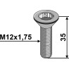 Boulon ISO10642 galvanisé