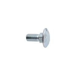 Boulon à tête bombée M12x1,75x30 - galvanisé