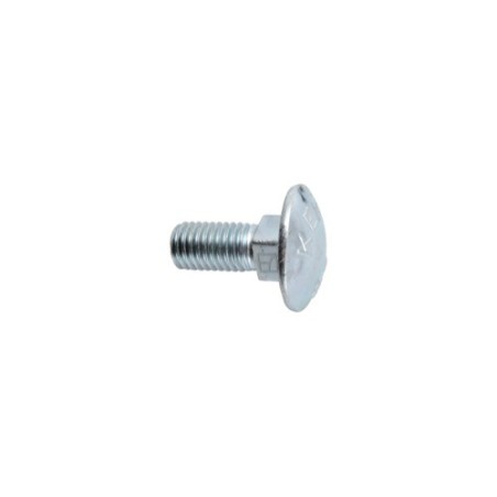 Boulon à tête bombée M12x1,75x30 - galvanisé