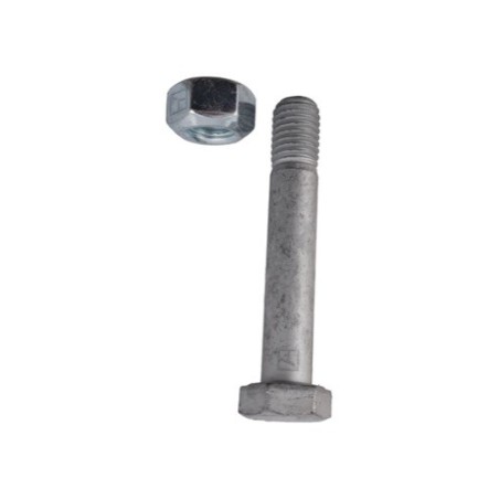 Boulon de sûreté M12 avec écrou à freinage interne - Lemken - Schraube 3013409 - Mutter 3031013