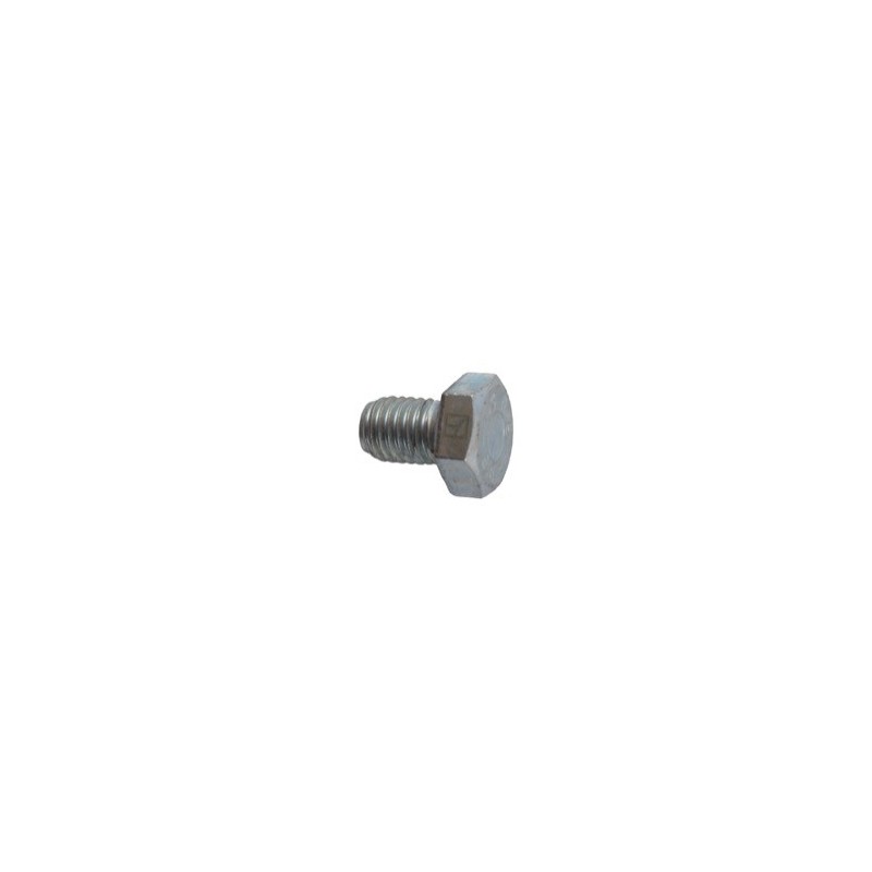 Boulon à tête hexagonal M12x1,75x16 sans écrou - galvanisée