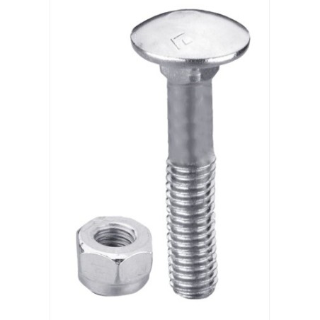 Boulon M10x1,5x70 galvanisé avec écrou