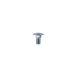 Boulon à tête bombée M10x1,5x20 sans écrou - galvanisé - Kemper - 67736