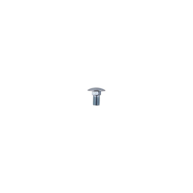Boulon à tête bombée M10x1,5x20 sans écrou - galvanisé - Kemper - 67736