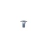 Boulon à tête bombée M10x1,5x20 sans écrou - galvanisé - Kemper - 67736
