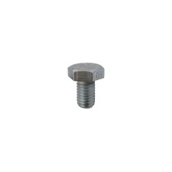 Boulon à tête hexagonal M10x1,5x16 sans écrou - galvanisée
