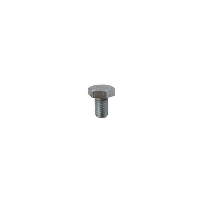 Boulon à tête hexagonal M10x1,5x16 sans écrou - galvanisée