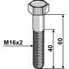 Boulon M16 x 60