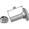 Boulon - M8 x 25