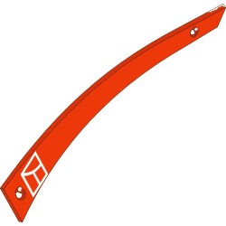 Lame claire-voie - gauche - Niemeyer - 24125
