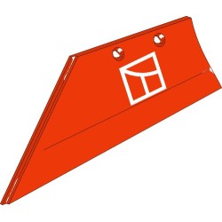 Soc partie arrière - gauche - Niemeyer - 24103