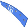 Lame claire-voie SRP358R1 - droite - Rabe - 2738.09.01