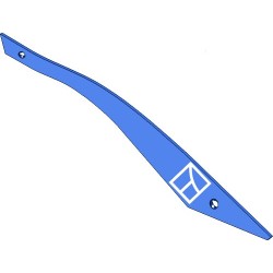 Lame claire-voie SRP330W4 - droite - Rabe - 2759.06.01