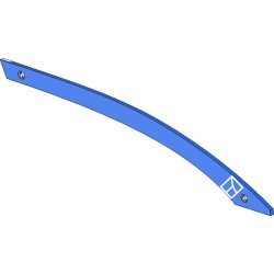 Lame claire-voie SRP236O4 - droite - Rabe - 2728.05.01
