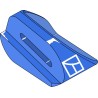 Talon en fonte UP-9L - gauche - Rabe - 2700.30.02