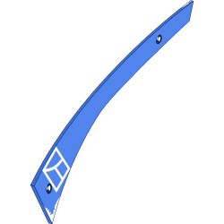 Lame claire-voie SRP328PL3 - gauche - Rabe - 2731.11.02
