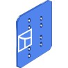 Plaque du contre-sep XP-6 - Rabe - 2708.14.00
