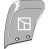 Étrave pour rasette - gauche - Massey Ferguson - MF3940773