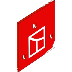 Plaque intermediaire - Kverneland - KK063607