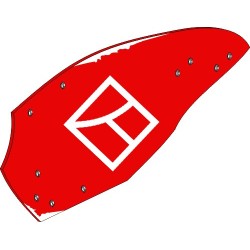 Versoir - 14'' - 18'' - gauche - Kverneland - KK063293