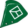 Étrave pour rasette - gauche - Kverneland - KK076813
