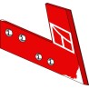 Aileron coutre - gauche - Kverneland - KK073089