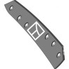 Lame claire-voie BS42 R - 561x120 - droite - Lemken - 3444012