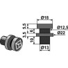 Boulon de maintien - PZ-Zweegers - 0250/0243