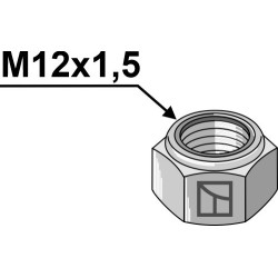 Écrou à freinage interne M12x1,5
