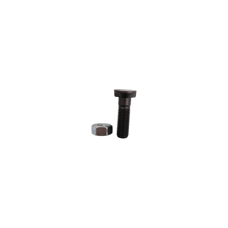 Boulon de charrue M16x2x60 avec écrou hexagonal