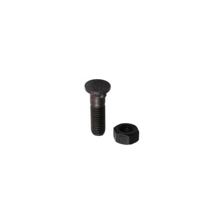 Boulon de charrue M12x1,75x45 avec écrou hexagonal - Niemeyer - 502513