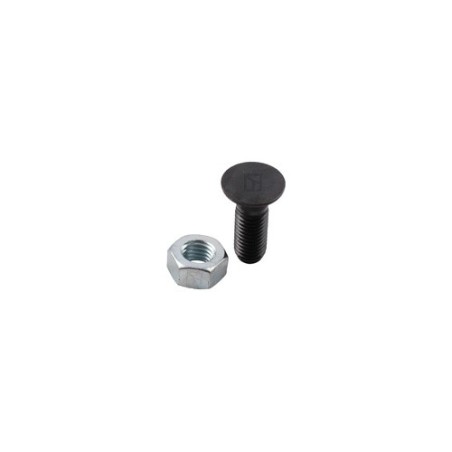 Boulon de charrue M12x1,75x35 avec écrou hexagonal - Kverneland - KK033107