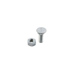 Boulon de charrue M12x1,25x35 et écrou hexagonal - Grégoire Besson - VI1008